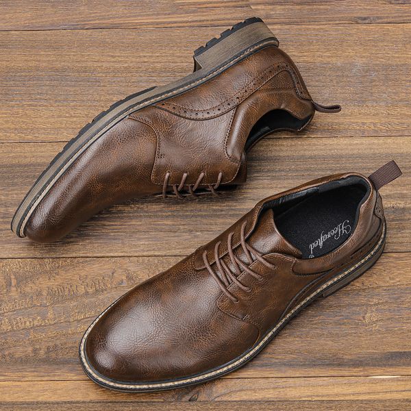 dress shoes 40~45 casual shoes men fashion brand comfortable leather shoes men #al726 230712, Black
dress shoes 40~45 casual shoes men fashion brand comfortable leather shoes men #al726 230712, Black