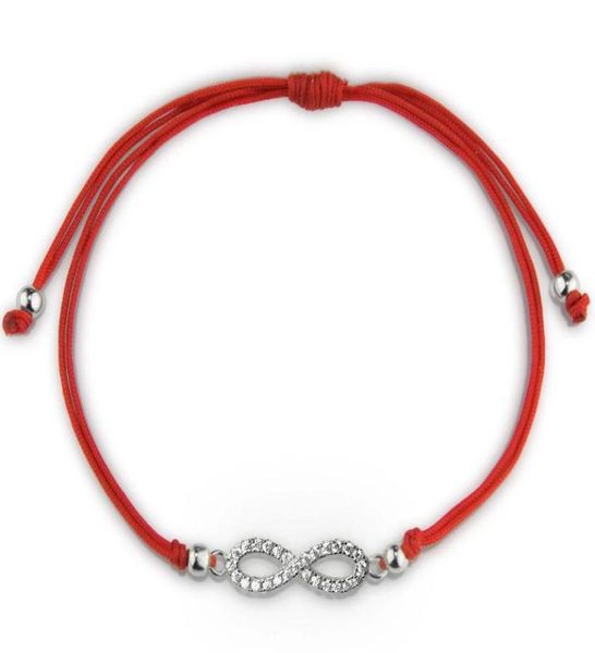 10pcslot crystal infinity charm bracelets red black adjustable string handmade bracelet for women men kid jewelry2916986, Golden;silver
10pcslot crystal infinity charm bracelets red black adjustable string handmade bracelet for women men kid jewelry2916986, Golden;silver