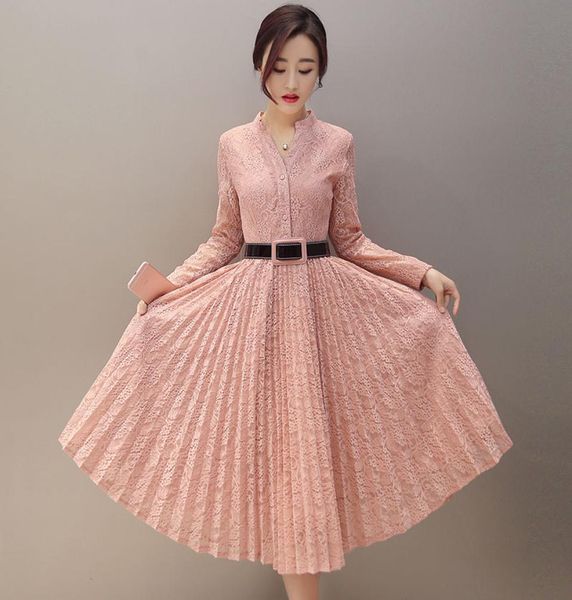 whole 2017 new spring fashion korean style cultivating long dress single breasted long sleeved lace pleated backing dresses f7283628, White;black
whole 2017 new spring fashion korean style cultivating long dress single breasted long sleeved lace pleated backing dresses f7283628, White;black