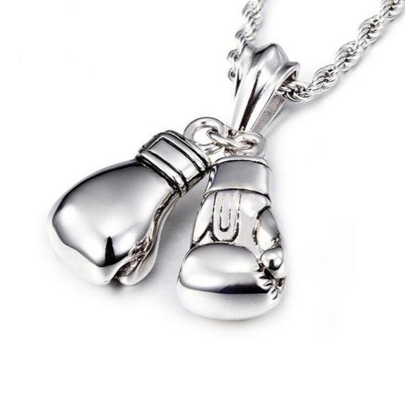 sport men boxer glove necklace fitness fashion stainless steel workout jewelry silver double boxing glove charm pendants accessori4540821
sport men boxer glove necklace fitness fashion stainless steel workout jewelry silver double boxing glove charm pendants accessori4540821