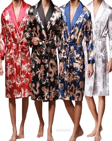 men039s robes fashion bathrobe silk kimono long sleeves robe chinese lucky dragon print pajamas gown homewear sleepwear 2208291646360
men039s robes fashion bathrobe silk kimono long sleeves robe chinese lucky dragon print pajamas gown homewear sleepwear 2208291646360