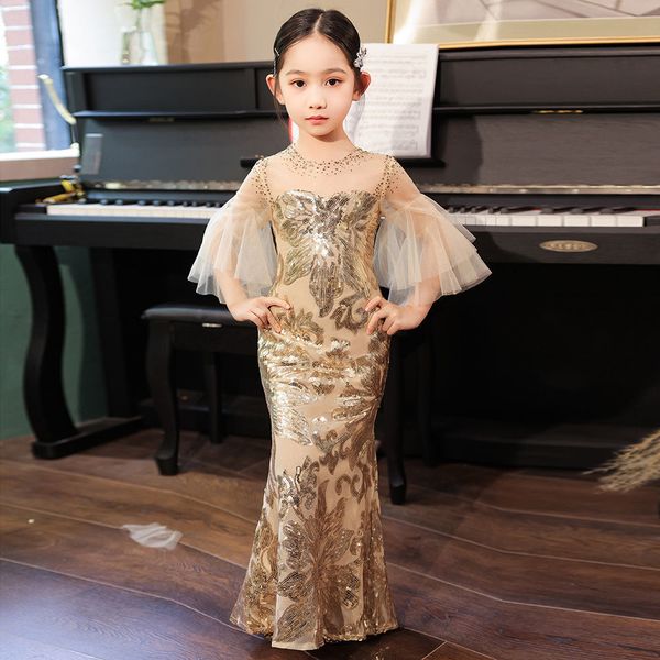 girl's dresses luxury golden beads mermaid princess flower girl dress baby kids wedding party costumes first comunion vestido de comuni, Red;yellow
girl's dresses luxury golden beads mermaid princess flower girl dress baby kids wedding party costumes first comunion vestido de comuni, Red;yellow