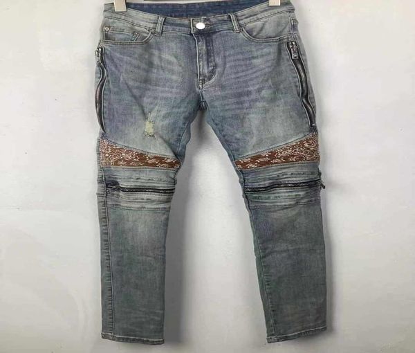 mens jeans designer women long pants skinny knee zipper locomotive style straight ripped hole men vintage distressed denim jean cl3561236, Blue
mens jeans designer women long pants skinny knee zipper locomotive style straight ripped hole men vintage distressed denim jean cl3561236, Blue