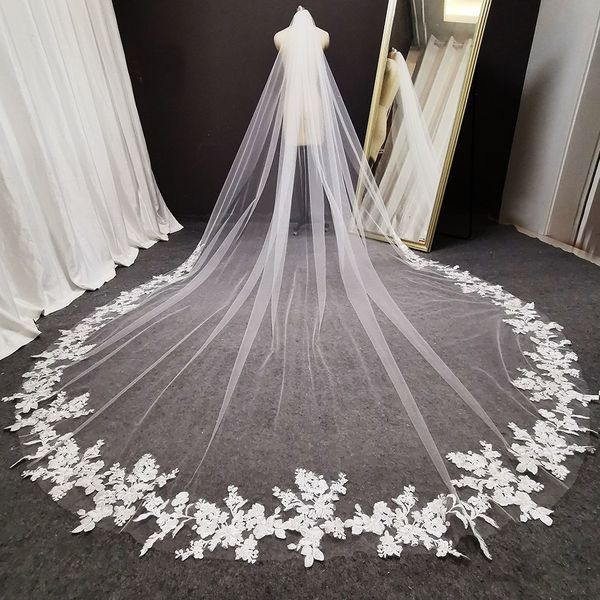 wedding hair jewelry long lace wedding veil 3 meters long white ivory cathedral bridal veil with comb wedding accessories bride headpieces 2, Slivery;golden
wedding hair jewelry long lace wedding veil 3 meters long white ivory cathedral bridal veil with comb wedding accessories bride headpieces 2, Slivery;golden