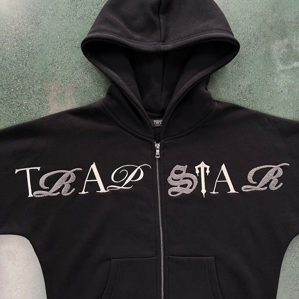 trapstar tracksuit 1:1 hoodie script zip through tracksuit-black washed men's running wear outwear casual wear fashion fried streetwear, Gray
trapstar tracksuit 1:1 hoodie script zip through tracksuit-black washed men's running wear outwear casual wear fashion fried streetwear, Gray
