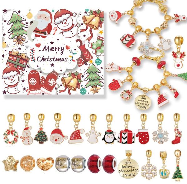 gold christmas gift box bracelets set diy beaded beads handmade jewelry advent christmas tree bracelet for men women girls kids1952090, Silver
gold christmas gift box bracelets set diy beaded beads handmade jewelry advent christmas tree bracelet for men women girls kids1952090, Silver