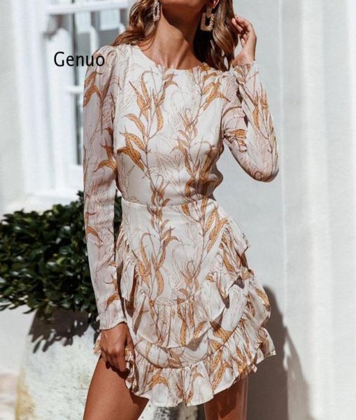women floral ruffle dress autumn elegant long sleeve aline party o neck mini vestidos ladie clothes casual dresses7924214, Black;gray
women floral ruffle dress autumn elegant long sleeve aline party o neck mini vestidos ladie clothes casual dresses7924214, Black;gray