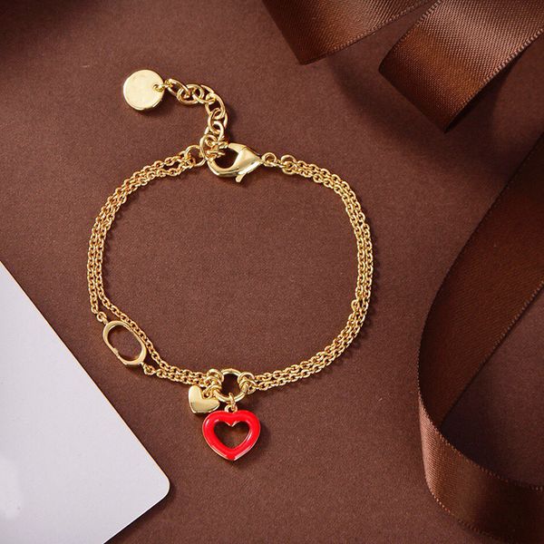 designer love charm bracelet heart-shaped bracelet red cd bracelet women's silver pig nose fashion gifts, Black
designer love charm bracelet heart-shaped bracelet red cd bracelet women's silver pig nose fashion gifts, Black