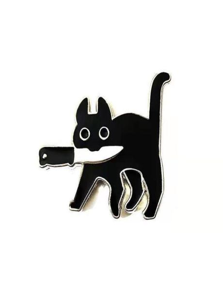 pins brooches cartoon creative black cat modeling enamel pin lapel badges brooch funny fashion jewelry anime pins4545370, Gray
pins brooches cartoon creative black cat modeling enamel pin lapel badges brooch funny fashion jewelry anime pins4545370, Gray