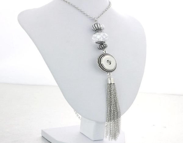 women fashion vintage ginger snap jewelry tassel pendant necklace snaps jewelry fit 18mm snaps chunk button charm8390683, Silver
women fashion vintage ginger snap jewelry tassel pendant necklace snaps jewelry fit 18mm snaps chunk button charm8390683, Silver