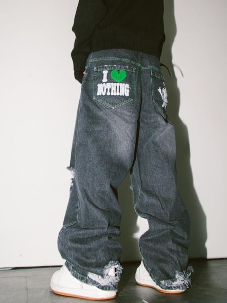 mens jeans y2k harajuku hip hop vintage skull embroidery graphic ripped baggy men women gothic wide feet trouser streetwear 230712, Blue
mens jeans y2k harajuku hip hop vintage skull embroidery graphic ripped baggy men women gothic wide feet trouser streetwear 230712, Blue