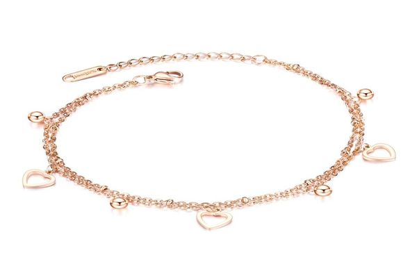 rose gold tiny anklets heart and beads chain anklets bracelet in stainless steel4043404, Red;blue
rose gold tiny anklets heart and beads chain anklets bracelet in stainless steel4043404, Red;blue