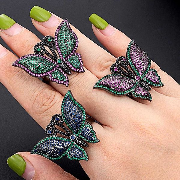 wedding rings zlxgirl arrival luxury mixed butterfly shape winding cubic zironia ring for women wedding dubai bridal finger ring 230713, Slivery;golden
wedding rings zlxgirl arrival luxury mixed butterfly shape winding cubic zironia ring for women wedding dubai bridal finger ring 230713, Slivery;golden