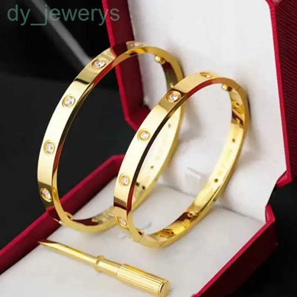 love screw bracelet fashion designer cuff luxury trendy bangle 18k gold plated titanium steel diamond for women men nail bracelets silver cl, Black
love screw bracelet fashion designer cuff luxury trendy bangle 18k gold plated titanium steel diamond for women men nail bracelets silver cl, Black
