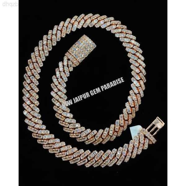 heavy quality 14mm cuban link chain vvs quality baguette cut moissanite diamond 925 sterling silver rose gold plated hiphop
heavy quality 14mm cuban link chain vvs quality baguette cut moissanite diamond 925 sterling silver rose gold plated hiphop