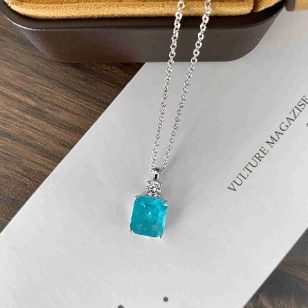2022 new 925 sterling silver 910mm synthesis paraiba tourmaline gemstone pendant necklaces for womne sparkling fine jewelry l230704
2022 new 925 sterling silver 910mm synthesis paraiba tourmaline gemstone pendant necklaces for womne sparkling fine jewelry l230704