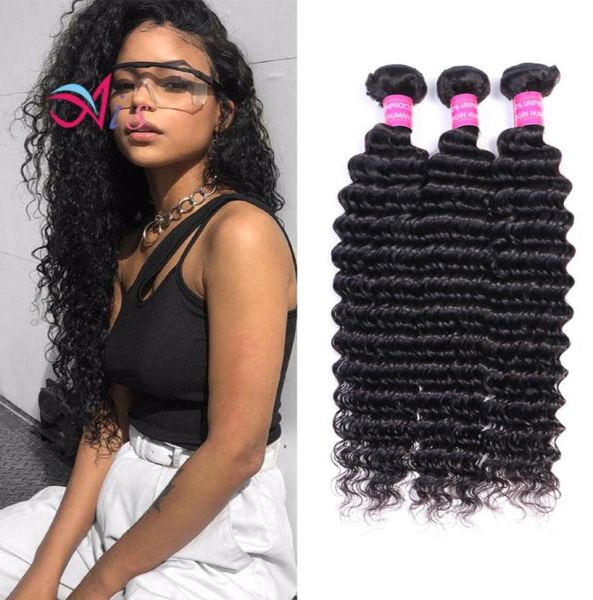 brazilian virgin human hair deep wave 3 bundles natural 1b color indian peruvian malaysian hair extensions weaves unprocessed3655231, Black
brazilian virgin human hair deep wave 3 bundles natural 1b color indian peruvian malaysian hair extensions weaves unprocessed3655231, Black