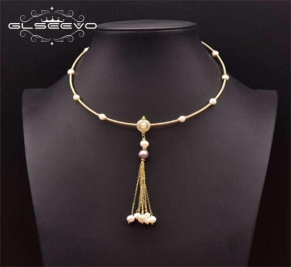 glseevo natural freshwater pink baroque pearl necklace on neck woman handmade tassel pendant style vintage jewelry gn0274 210929827135230, Silver
glseevo natural freshwater pink baroque pearl necklace on neck woman handmade tassel pendant style vintage jewelry gn0274 210929827135230, Silver