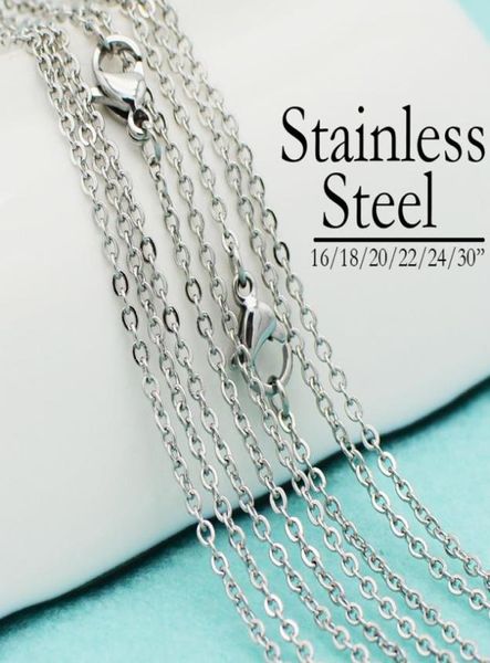 50 pcs x stainless steel necklace chain neovogue 161820222430 inch oval link cable necklace bulk whole for women men y6874301, Golden;silver
50 pcs x stainless steel necklace chain neovogue 161820222430 inch oval link cable necklace bulk whole for women men y6874301, Golden;silver