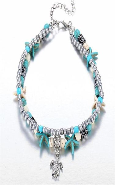 fashion double yoga beach pendant anklet bracelet conch turtle pendant beach starfish pearl bracelet anklet4778548, Red;blue
fashion double yoga beach pendant anklet bracelet conch turtle pendant beach starfish pearl bracelet anklet4778548, Red;blue