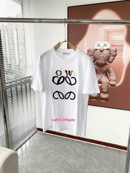summer short sleeved t-shirt fashion sweatshirt loe designer t-shirt men's women's round neck t-shirt pure cotton t-shirt luxury b, White;black
summer short sleeved t-shirt fashion sweatshirt loe designer t-shirt men's women's round neck t-shirt pure cotton t-shirt luxury b, White;black