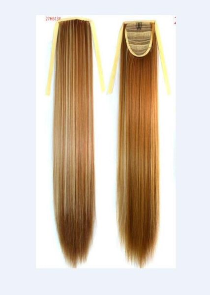 109 synthetic ponytail long straight hair 16quot22quot clip ponytail hair extension blonde brown ombre hair tail with drawstr1831610, Black
109 synthetic ponytail long straight hair 16quot22quot clip ponytail hair extension blonde brown ombre hair tail with drawstr1831610, Black