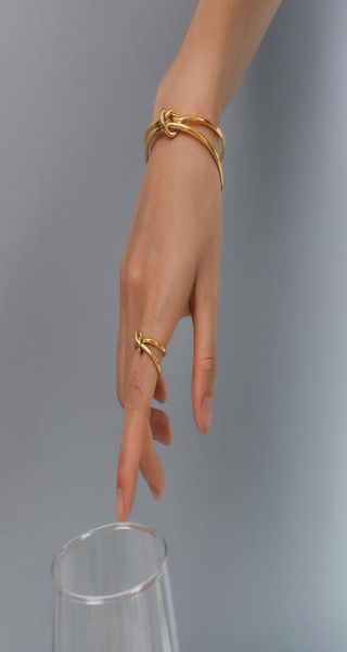 bangle k1european and american ins jewelry bracelet line doublelayer ed wire knotted open ring titanium steel8371907, Black
bangle k1european and american ins jewelry bracelet line doublelayer ed wire knotted open ring titanium steel8371907, Black