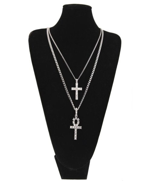 egyptian ankh with cross pendant necklace set rhinestone crystal key to life egypt cross necklaces hip hop jewelry set3638626, Silver
egyptian ankh with cross pendant necklace set rhinestone crystal key to life egypt cross necklaces hip hop jewelry set3638626, Silver