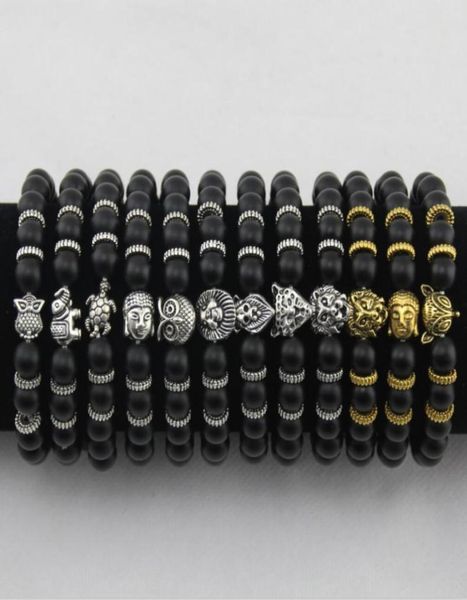 mens bracelets luxury jewelry women matt stone bead bracelet elephant leopard head lion head owl turtle lava charm bracelets3240335, Golden;silver
mens bracelets luxury jewelry women matt stone bead bracelet elephant leopard head lion head owl turtle lava charm bracelets3240335, Golden;silver