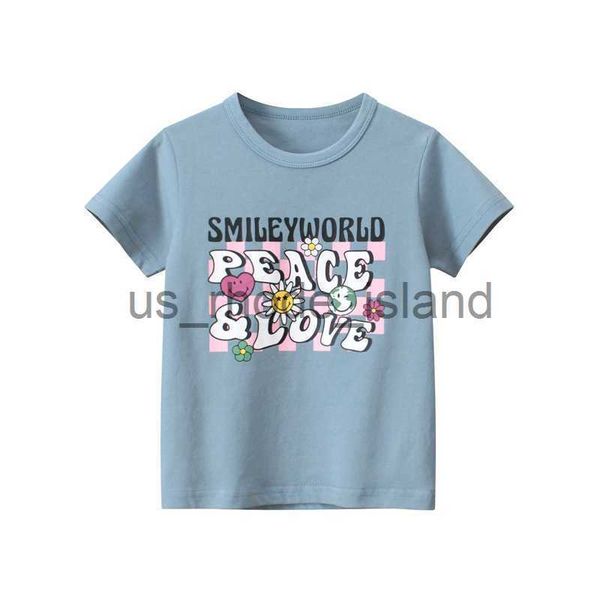 t-shirts t-shirts 1-9t summer cotton t shirt for kids girls clothes short sleeve tee infant tshirt cute sweet childrens outfit aa230330 x071, Blue
t-shirts t-shirts 1-9t summer cotton t shirt for kids girls clothes short sleeve tee infant tshirt cute sweet childrens outfit aa230330 x071, Blue