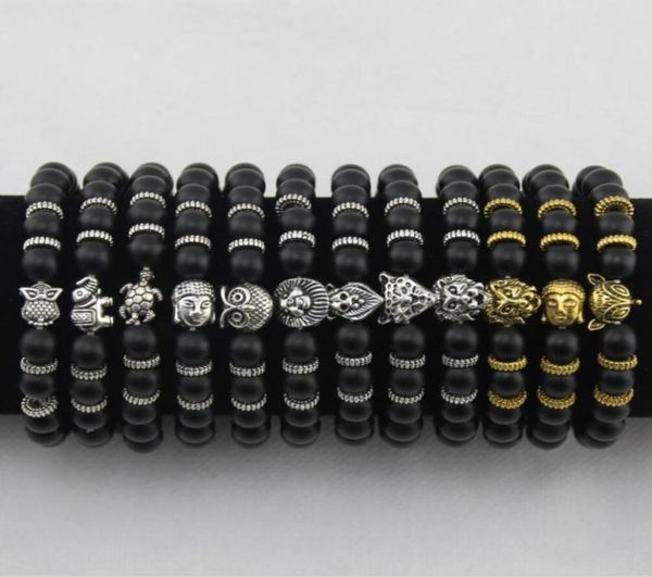 mens bracelets luxury jewelry women matt stone bead bracelet elephant leopard head lion head owl turtle lava charm bracelets3980154, Golden;silver
mens bracelets luxury jewelry women matt stone bead bracelet elephant leopard head lion head owl turtle lava charm bracelets3980154, Golden;silver