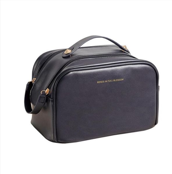 leather makeup bag for women cosmetic pouch travel organizer toiletry clutch large capacity double zipper bag with handle
leather makeup bag for women cosmetic pouch travel organizer toiletry clutch large capacity double zipper bag with handle