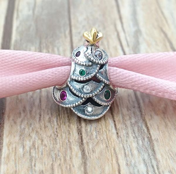 andy jewel christmas gold plated 925 sterling silver beads festive tree charm fits european style jewelry bracelets & necklace 791999czrmx53, Black
andy jewel christmas gold plated 925 sterling silver beads festive tree charm fits european style jewelry bracelets & necklace 791999czrmx53, Black