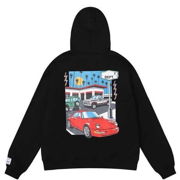 men's hoodies sweatshirts designer galleryes depts gary painted graffiti used letters printed loose casual fashion men and women lbgv, Black
men's hoodies sweatshirts designer galleryes depts gary painted graffiti used letters printed loose casual fashion men and women lbgv, Black