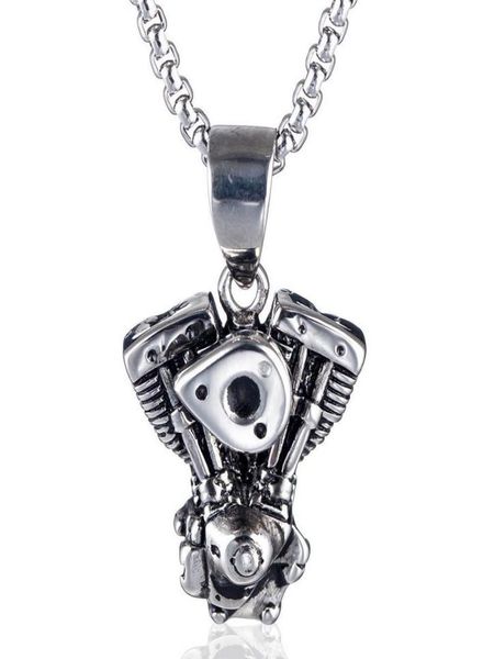 engine motorcycle biker necklace personalized punk hip hop pendant necklaces for men and women stainless steel chain7595896, Silver
engine motorcycle biker necklace personalized punk hip hop pendant necklaces for men and women stainless steel chain7595896, Silver