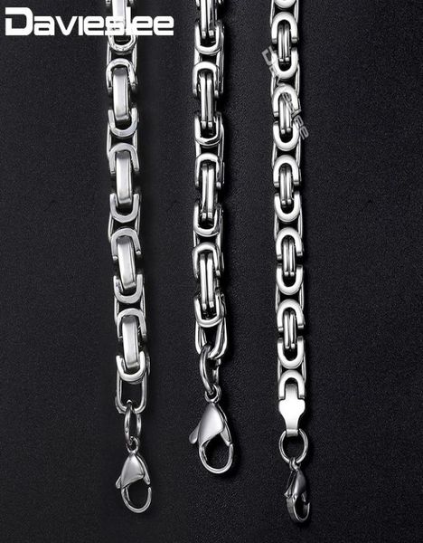 davieslee mens necklaces chains silver tone stainless steel byzantine chain necklace for men jewelry fashion gift 57mm lknn21fact4879261
davieslee mens necklaces chains silver tone stainless steel byzantine chain necklace for men jewelry fashion gift 57mm lknn21fact4879261