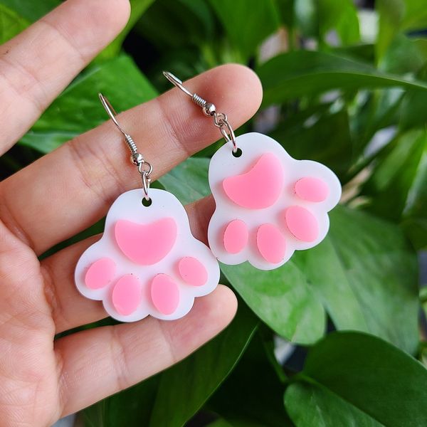 cat claw meat pad girl heart cute ear hook ear clip japanese soft girl sweet earrings, Golden;silver
cat claw meat pad girl heart cute ear hook ear clip japanese soft girl sweet earrings, Golden;silver