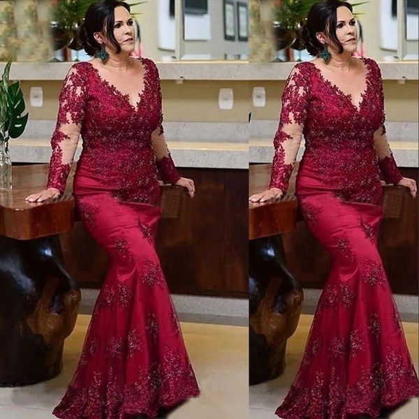 2023 burgundy dark red evening dresses wear mermaid v neck sheer lace appliques crystal beads formal party mother prom dress plus size long, Black;red
2023 burgundy dark red evening dresses wear mermaid v neck sheer lace appliques crystal beads formal party mother prom dress plus size long, Black;red