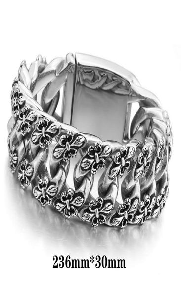 men039s large heavy bracelet stainless steel bracelet knight fleur de lis biker bracelet size length 30 mm width 236 mm3808393, Black
men039s large heavy bracelet stainless steel bracelet knight fleur de lis biker bracelet size length 30 mm width 236 mm3808393, Black