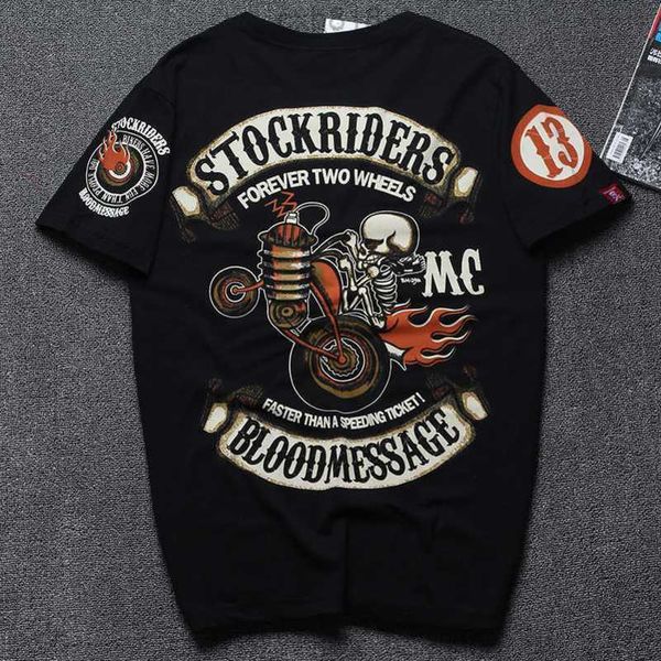 designer japan fashion brand hip hop skull head men's large tie dyed short sleeve t-shirt fashion men's motorcycle rock loose half, White;black
designer japan fashion brand hip hop skull head men's large tie dyed short sleeve t-shirt fashion men's motorcycle rock loose half, White;black