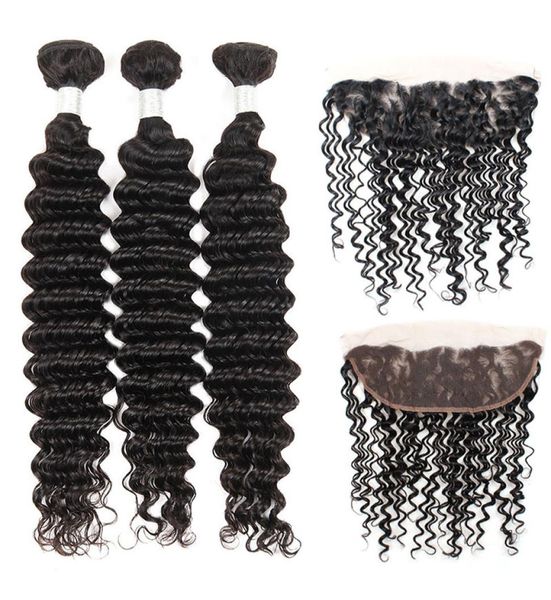 peruvian virgin human hair extensions 10a 3 bundles deep wave with 13x4 lace frontal closure human hair weaves deep wave curly hai8699751, Black
peruvian virgin human hair extensions 10a 3 bundles deep wave with 13x4 lace frontal closure human hair weaves deep wave curly hai8699751, Black
