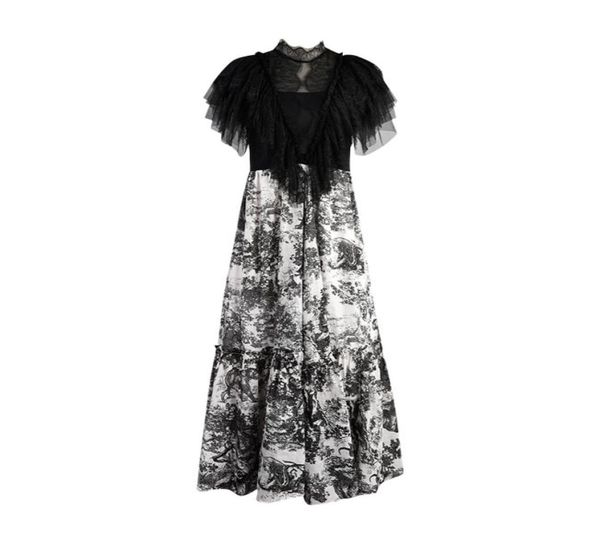 fashionmilan runway dress 2019 vintage black lace ruffles ink animal print long women dress designer vestidos de festa yy495420697
fashionmilan runway dress 2019 vintage black lace ruffles ink animal print long women dress designer vestidos de festa yy495420697