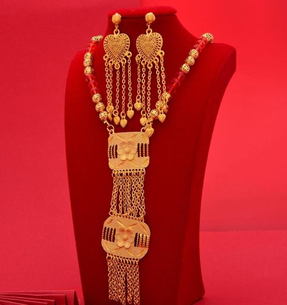 earrings necklace 24k gold plated luxury dubai jewelry sets african wedding gifts bridal jewellery set for women7697509, Silver
earrings necklace 24k gold plated luxury dubai jewelry sets african wedding gifts bridal jewellery set for women7697509, Silver