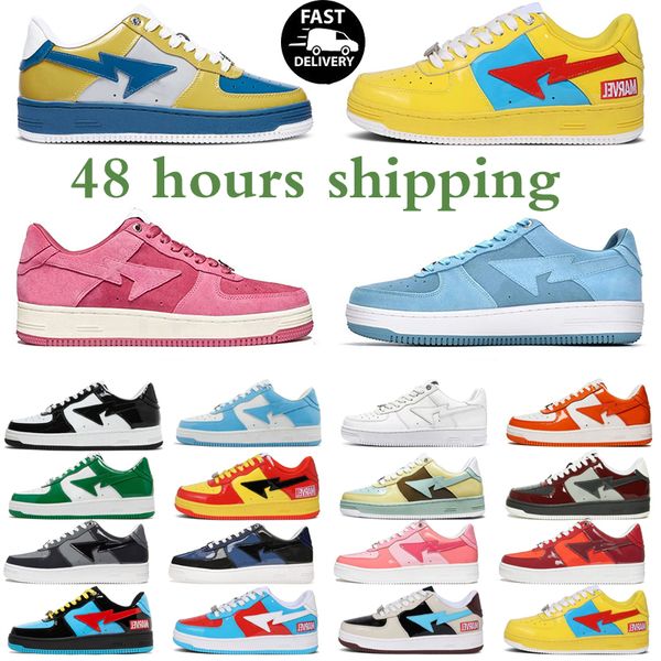 designer sta low men women casual shoes nigo bathing apes mens sneaker shark black white grey patent leather green abc camo blue pastel pink
designer sta low men women casual shoes nigo bathing apes mens sneaker shark black white grey patent leather green abc camo blue pastel pink