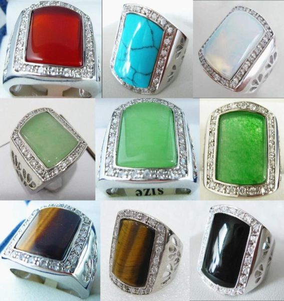 whole 18 kgp red green white blue black jade opal turquoise tiger eye stone agate ring1214865, Golden;silver
whole 18 kgp red green white blue black jade opal turquoise tiger eye stone agate ring1214865, Golden;silver