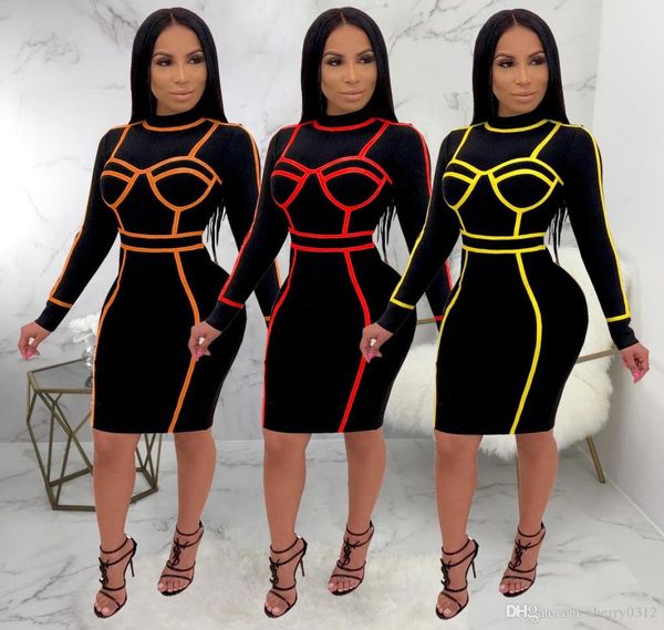 2019 hisimple fluorescence color trim bodycon midi dress o neck long sleeve fashion party dress women clubwear reflective out2794491, Black;gray
2019 hisimple fluorescence color trim bodycon midi dress o neck long sleeve fashion party dress women clubwear reflective out2794491, Black;gray