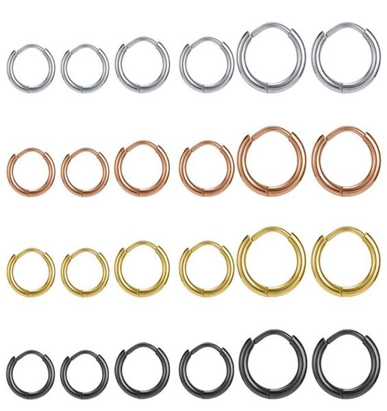 hoop huggie aoedej high polish smooth round earring women men stainless steel rose gold small punk gothic loop7643517, Golden;silver
hoop huggie aoedej high polish smooth round earring women men stainless steel rose gold small punk gothic loop7643517, Golden;silver