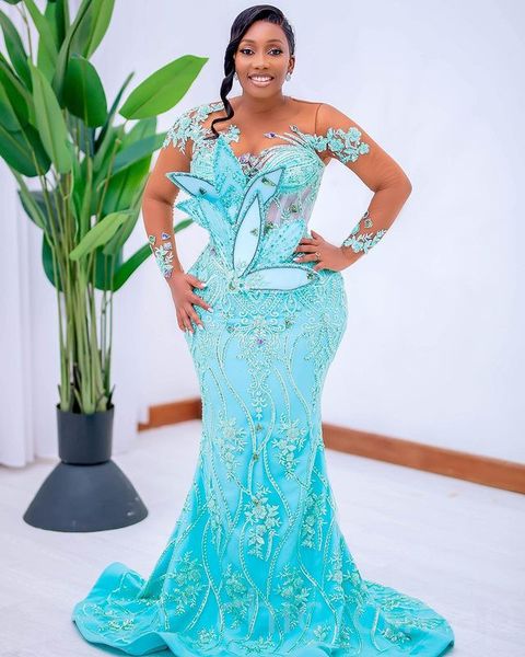 2023 aso ebi sky blue mermaid prom dress lace beaded crystals evening formal party second reception birthday engagement gowns dresses robe d, Black
2023 aso ebi sky blue mermaid prom dress lace beaded crystals evening formal party second reception birthday engagement gowns dresses robe d, Black