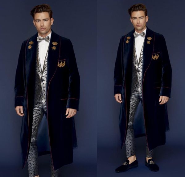 winter new design mens navy velvet fabric overcoats shawl lapel outdoor ankle length coats windproof warm outwear for male5628688, Black;gray
winter new design mens navy velvet fabric overcoats shawl lapel outdoor ankle length coats windproof warm outwear for male5628688, Black;gray