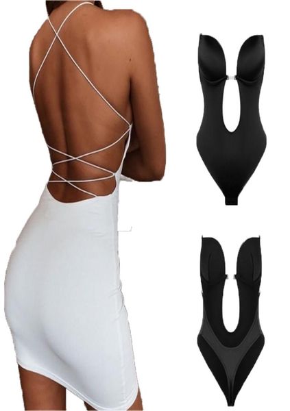 women shapewear faja waist trainer shaper body tummy shaper deep v bodysuit clear strap backless plunge thong push up padded bra 21041415
women shapewear faja waist trainer shaper body tummy shaper deep v bodysuit clear strap backless plunge thong push up padded bra 21041415